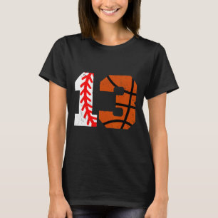 Trikot mit Skelett Nummer 13 verkaufen Lustiger 13 T-Shirt