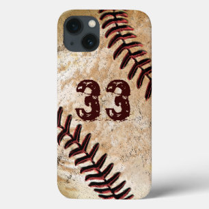 Trikotnummer Cool Vintage Baseball iPhone 6 Hüllen