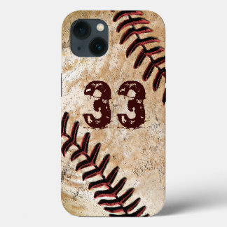 Trikotnummer Cool Vintage Baseball iPhone 6 Hüllen 13 Hülle