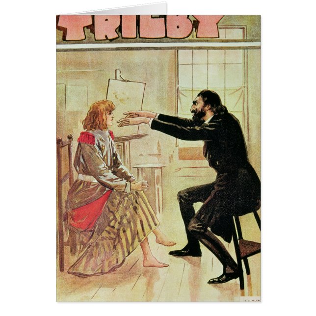 Trilby hypnotised durch Svengali (Vorne)