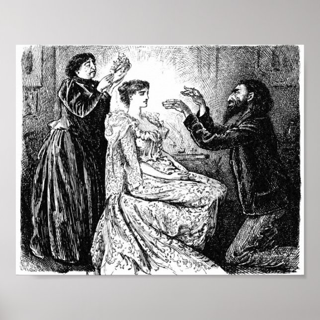 Trilby/Svengali Poster (Vorne)