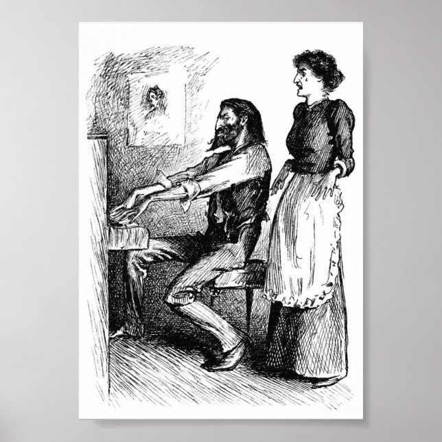 Trilby/Svengali Poster (Vorne)