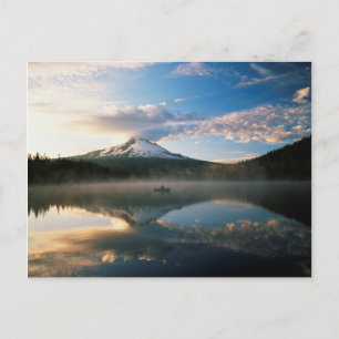 Trillium Lake Mount Hood National Forest, OR Postkarte