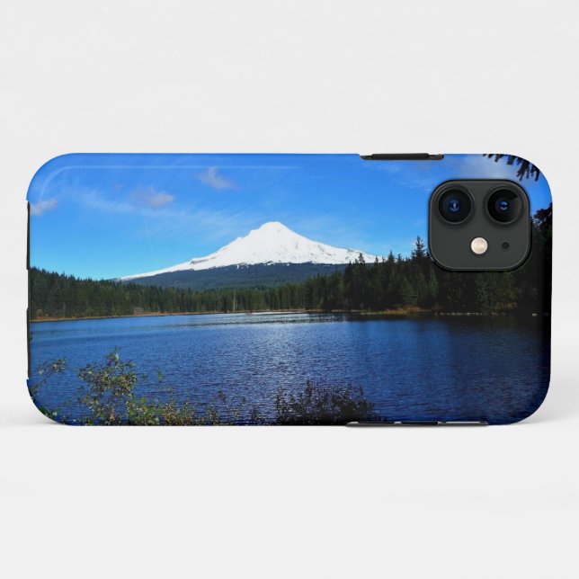 Trillium Lake, OR Case-Mate iPhone Hülle (Rückseite (Horizontal))