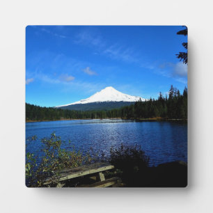 Trillium Lake, OR Fotoplatte