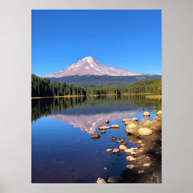 Trillium Lake, OR Poster (Vorne)