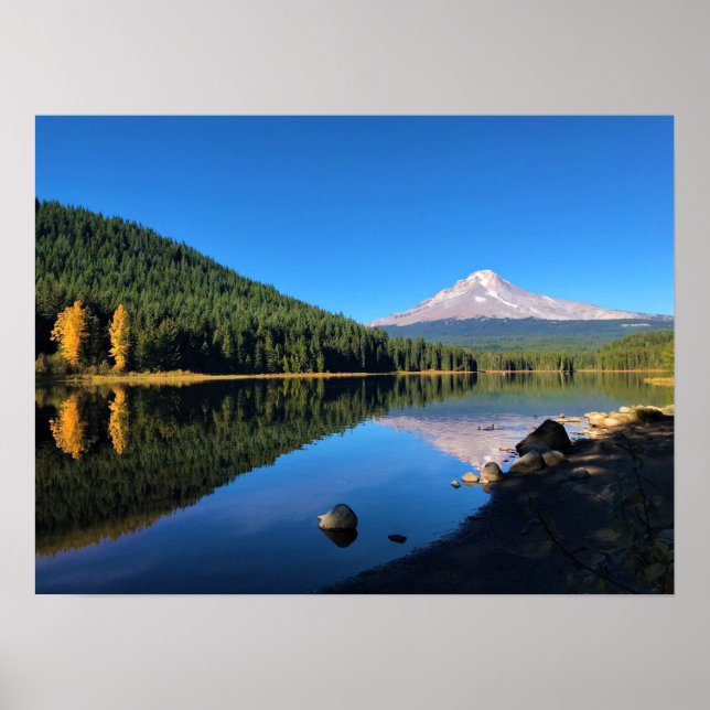 Trillium Lake, OR Poster (Vorne)