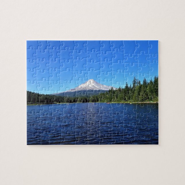 Trillium Lake, OR Puzzle (Horizontal)
