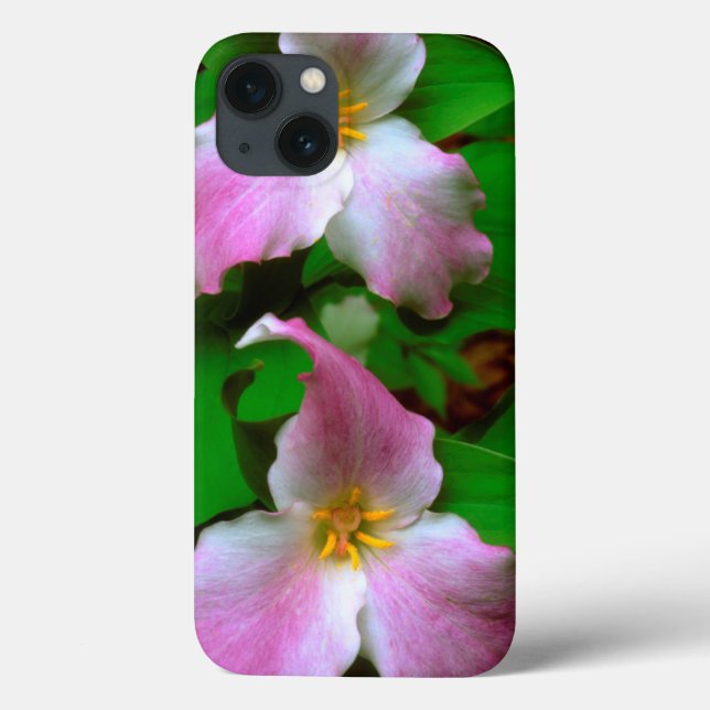 Trillium-Wildblume Case-Mate iPhone Hülle (Rückseite)