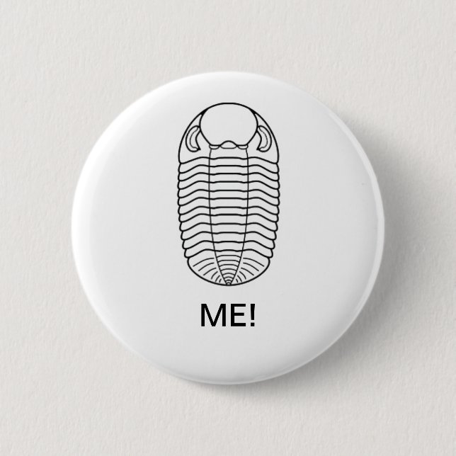 TRILOBITE ICH! BUTTON (Vorderseite)