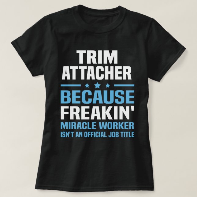 Trim Attacher T-Shirt (Design vorne)