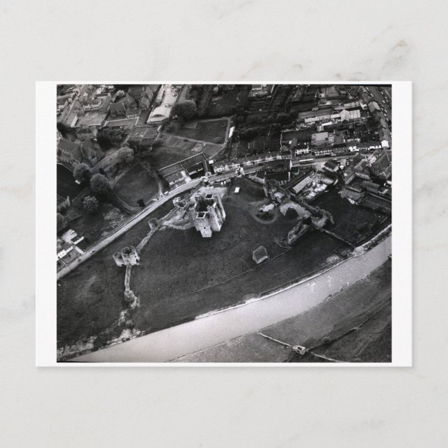 Trim Castle Aerial view, Grafschaft Meath Irland Postkarte (Vorderseite)