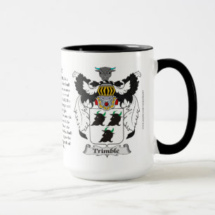Trimble Familien-Wappen Tasse