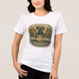 TriMix Philly T-Shirt | Erklärung zum weichem Erbe Tri-Blend Shirt