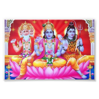 Trimurti Print (6" x 4") Fotodruck