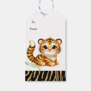 Trina die mitfühlende Tiger-Geschenkanhänger Geschenkanhänger
