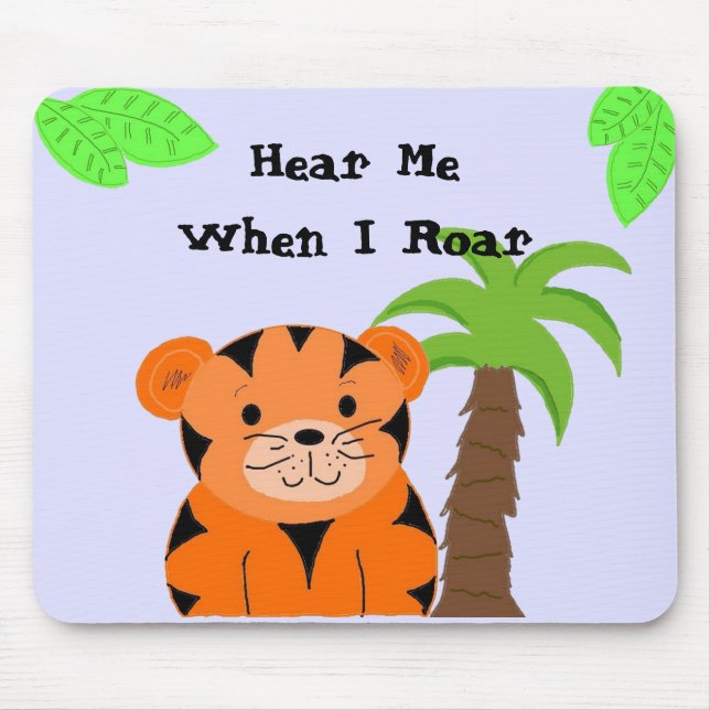 Trina the Tiger Mousepad (Vorne)