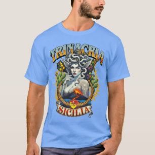 Trinacria Retro Style T-Shirt 