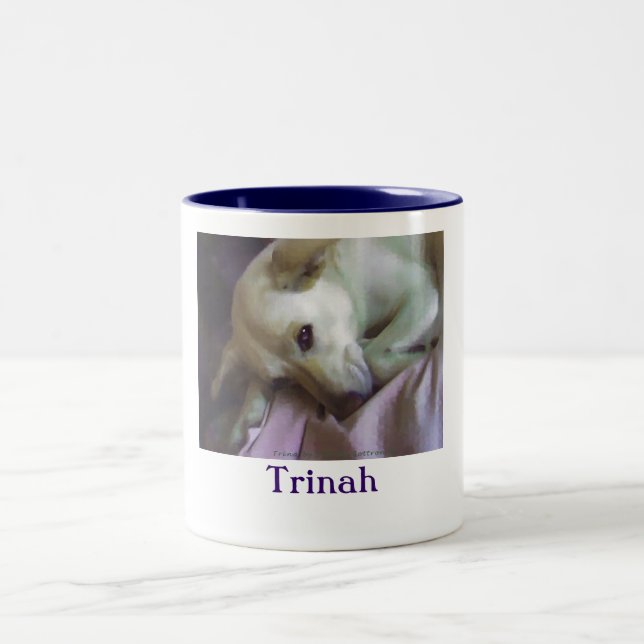 Trinah Zweifarbige Tasse (Mittel)