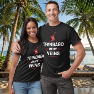 Trinbago In My Veins • 868 Trini Stolz T-Shirt