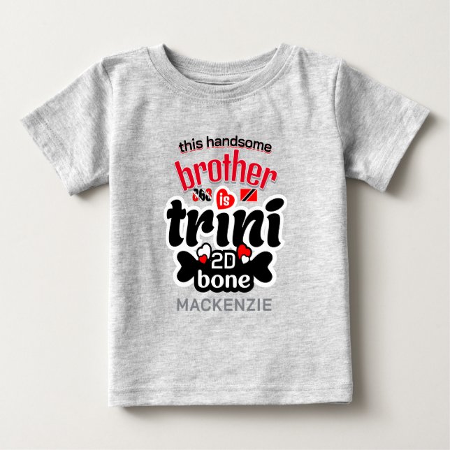 Trini 2 de bone Brother Baby T-shirt (Vorderseite)