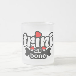 Trini 2D Bone Mattglastasse
