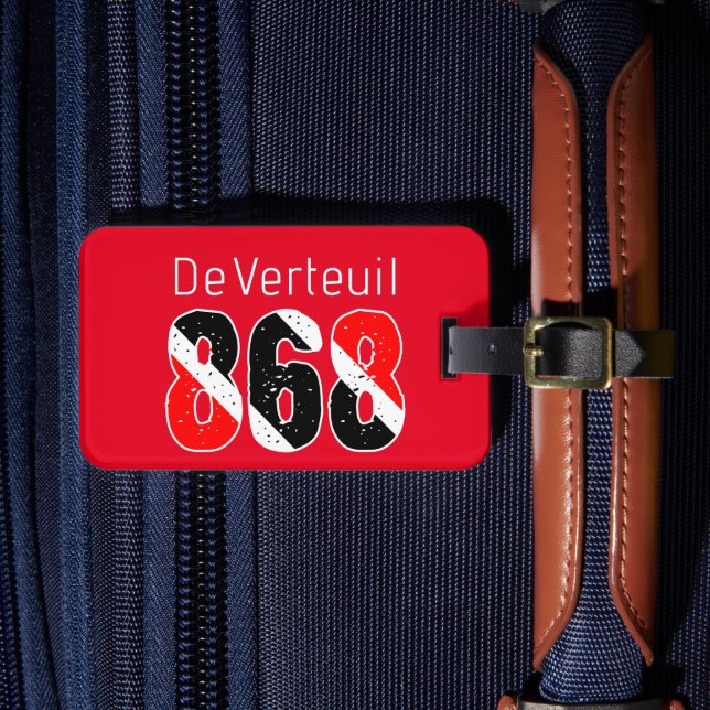 TRINI 868 RED GEPÄCKANHÄNGER (Vorderseite Insitu 4)