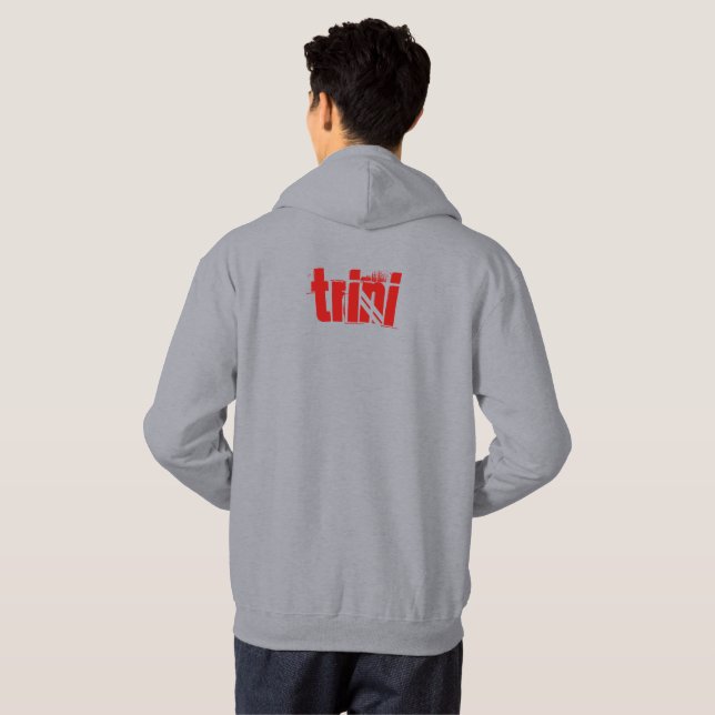 Trini Area Code Hoodie 868 (Schwarz voll)