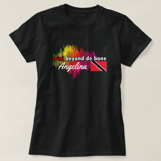 Trini beyond de bone Damen Top (pers.) (Design vorne)