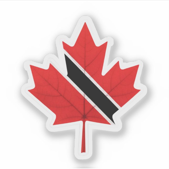 Trini-Canadian Aufkleber (Vorderseite)