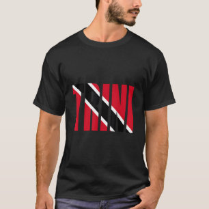 Trini Trinidad und Tobago Trinidadische Flagge T-Shirt