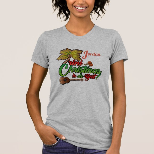 trini Weihnachten am besten mit Marac T-Shirt (Vorderseite)