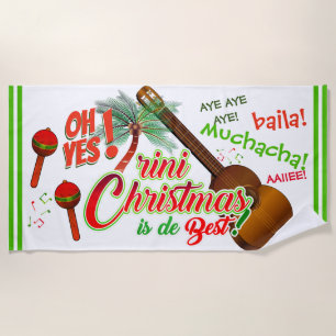 Trini Weihnachten ist das Beste / Marac und Cuatro Strandtuch