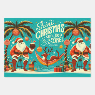 Trini-Weihnachtspapier-Bundle Geschenkpapier Set