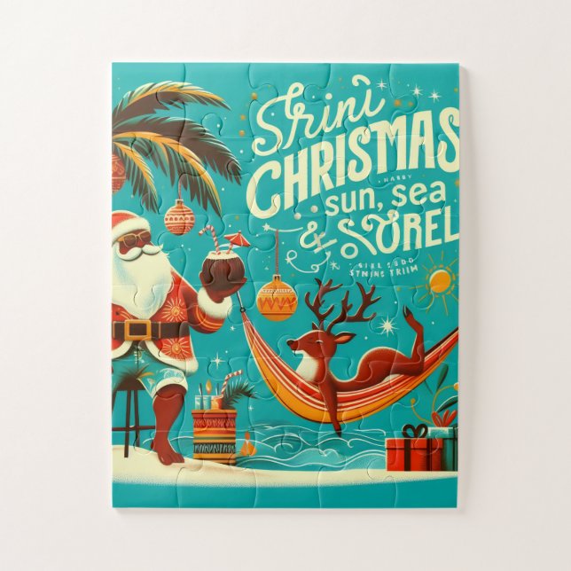 Trini Weihnachtsrätsel  Puzzle (Vertikal)