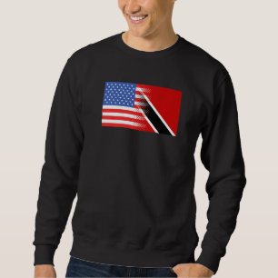 Trinidad Amerikanische Flagge Trinidadian Tobagoni Sweatshirt
