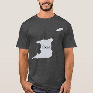 Trinidad- and TobagoZuhause-Karte T-Shirt