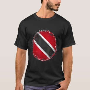 Trinidad Artistic Cricket Ball mit Trinidad Flag T-Shirt
