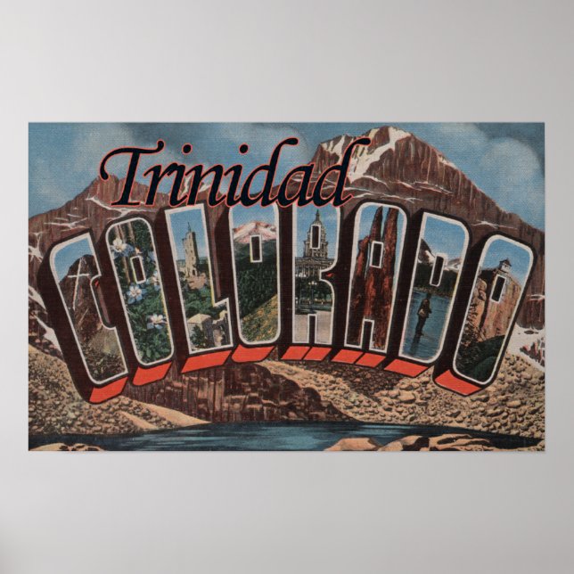 Trinidad, Colorado - Große Briefszenen Poster (Vorne)