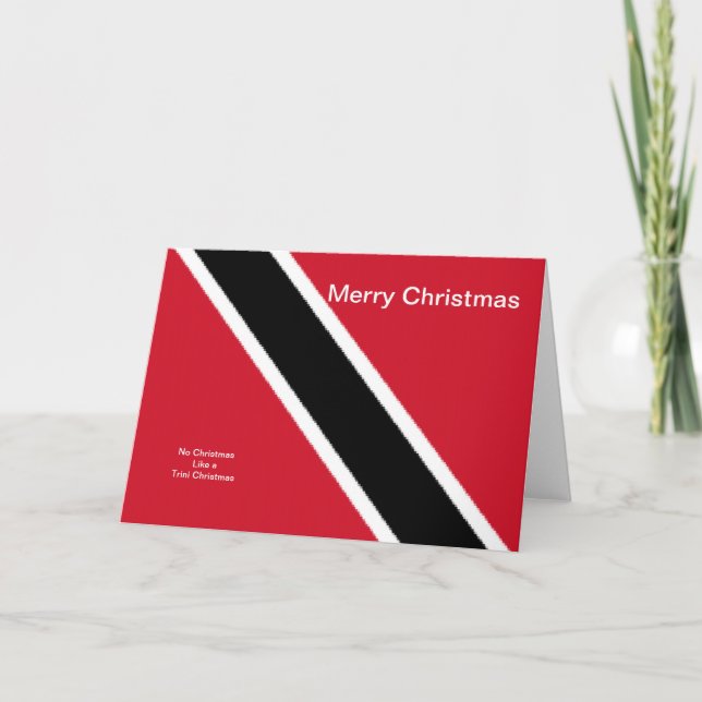 Trinidad Feiertagskarte (Vorderseite)