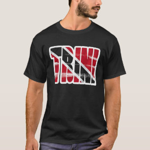 Trinidad Flag Carnival Soca Trini Fete Trinidad un T-Shirt