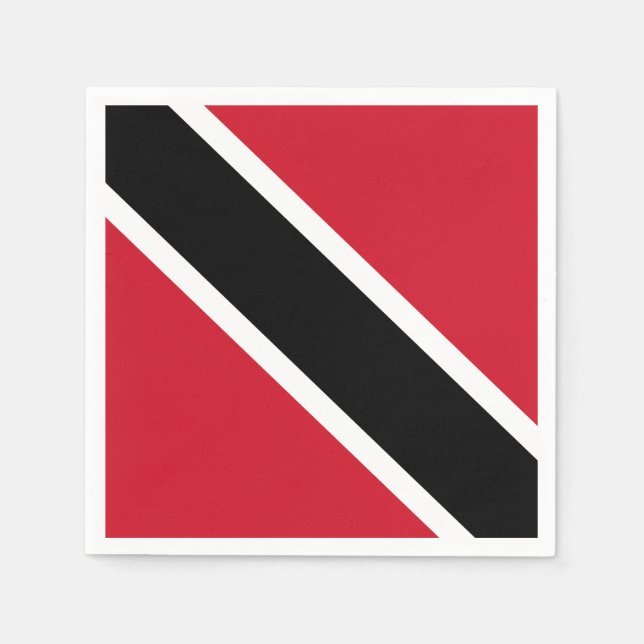 Trinidad Flag Napkins Serviette (Vorderseite)
