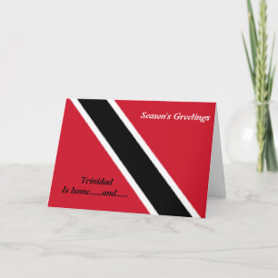 Trinidad glückliche Feiertage Grußkarten Feiertagskarte