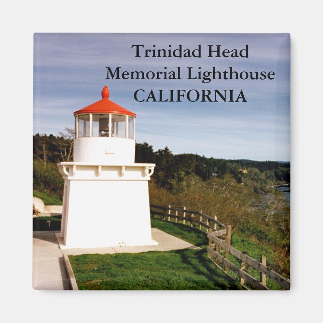 Trinidad Head Memorial Lighthouse, Kalifornien Mag Magnet (Vorne)