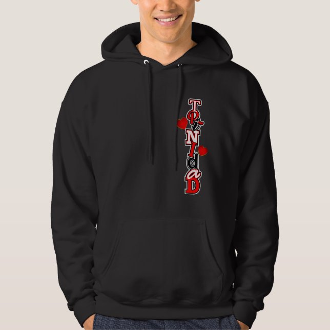 Trinidad/Herzen Hoodie (Vorderseite)