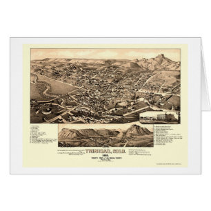 Trinidad, panoramische Karte Co - 1882