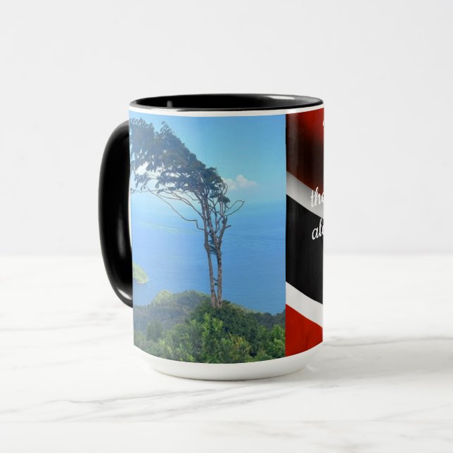 trinidad paramin mug tasse (Vorderseite Links)