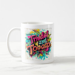Trinidad Tasse Karibische Flagge Trini Geschen
