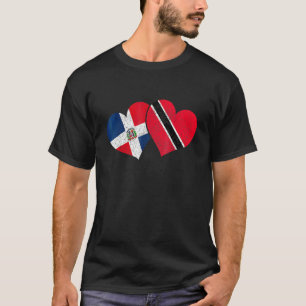 Trinidad & Tobago Dominikanische Republik Stolz Tr T-Shirt