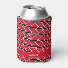 TRINIDAD TOBAGO FLAG Personalisierter Karnevalsspo Dosenkühler